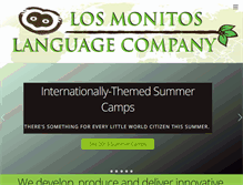 Tablet Screenshot of losmonitos.com
